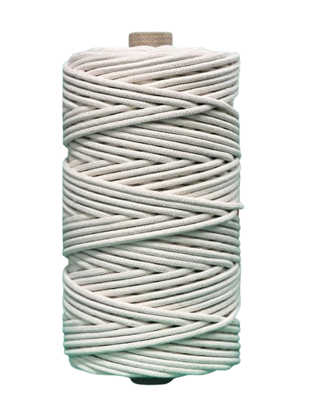 Design sem nome (14) Corda Trançada de Algodão 4mm - Rolo - Imagem 1
