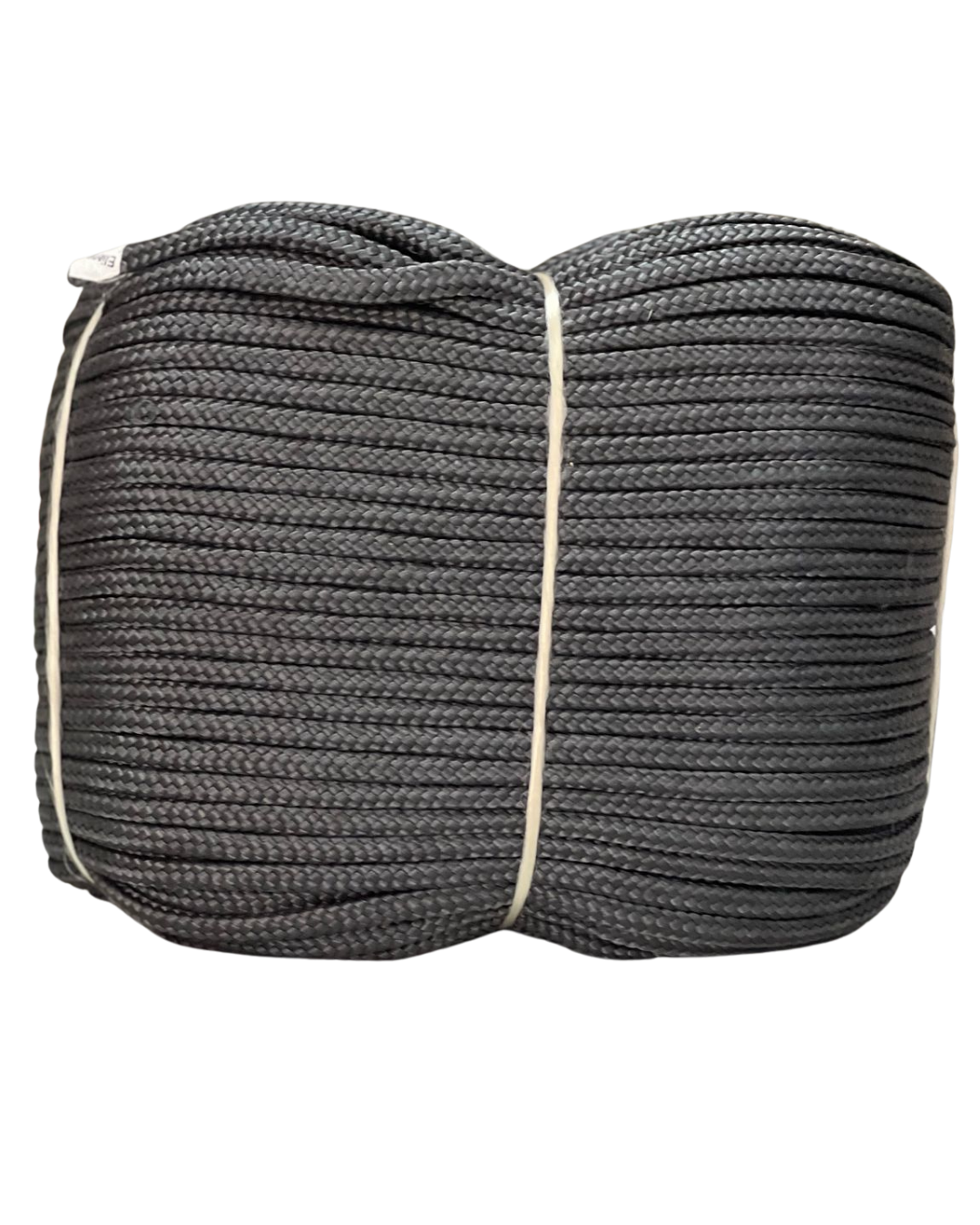 Design sem nome (8) Corda Trançada de Poliéster Preta - Rolo - Imagem 1